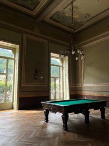 Grand Hotel San Pellegrino Terme- sala da gioco