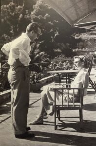 Mostra Hollywood in Riviera, Genova.Roberto Rossellini e Ingrid Bergman, Portofino (1952)