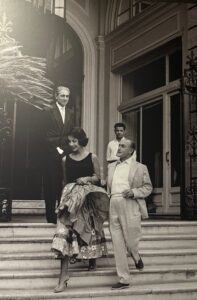 Mostra Hollywood in Riviera. Totò e Franca Faldini, Santa Margherita Ligure (1955)