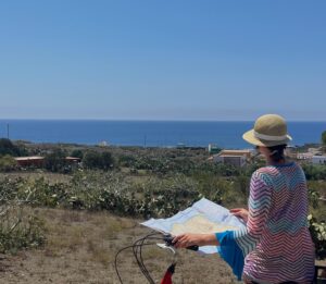 Giro in bicicletta a Linosa