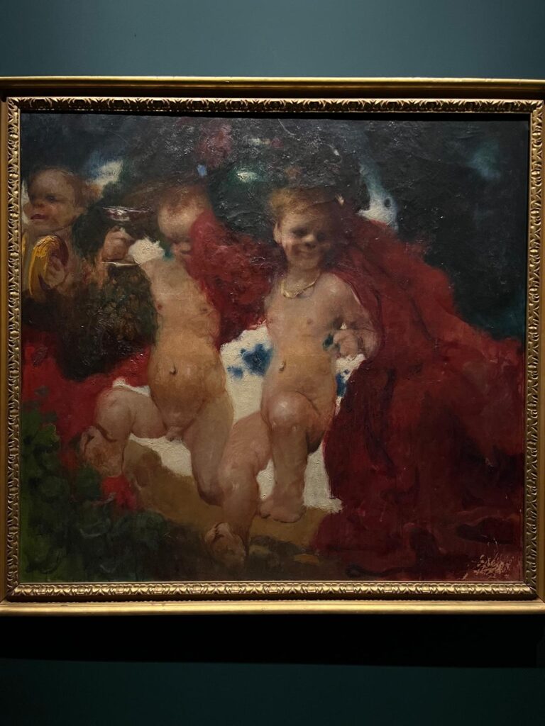 Putti ebbri danzanti, 1909 - -Felice Carena