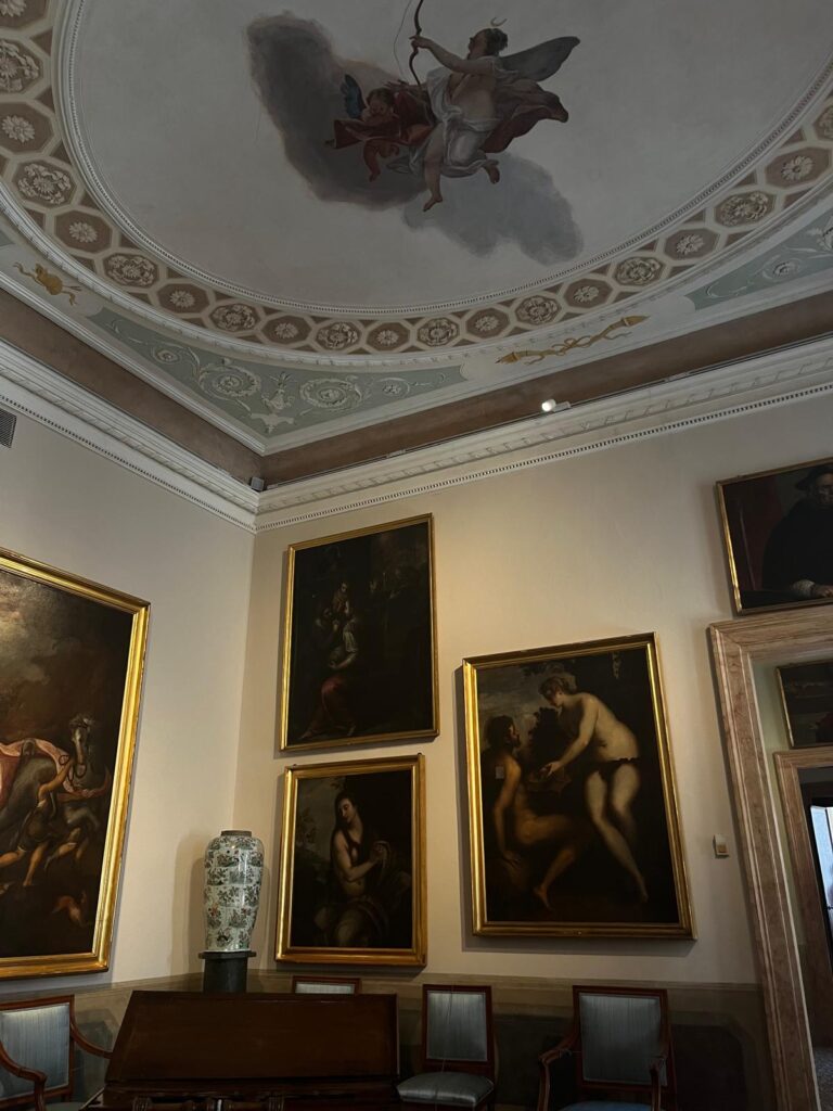 Fondazione Querini Stampalia, Venezia. sala della musica