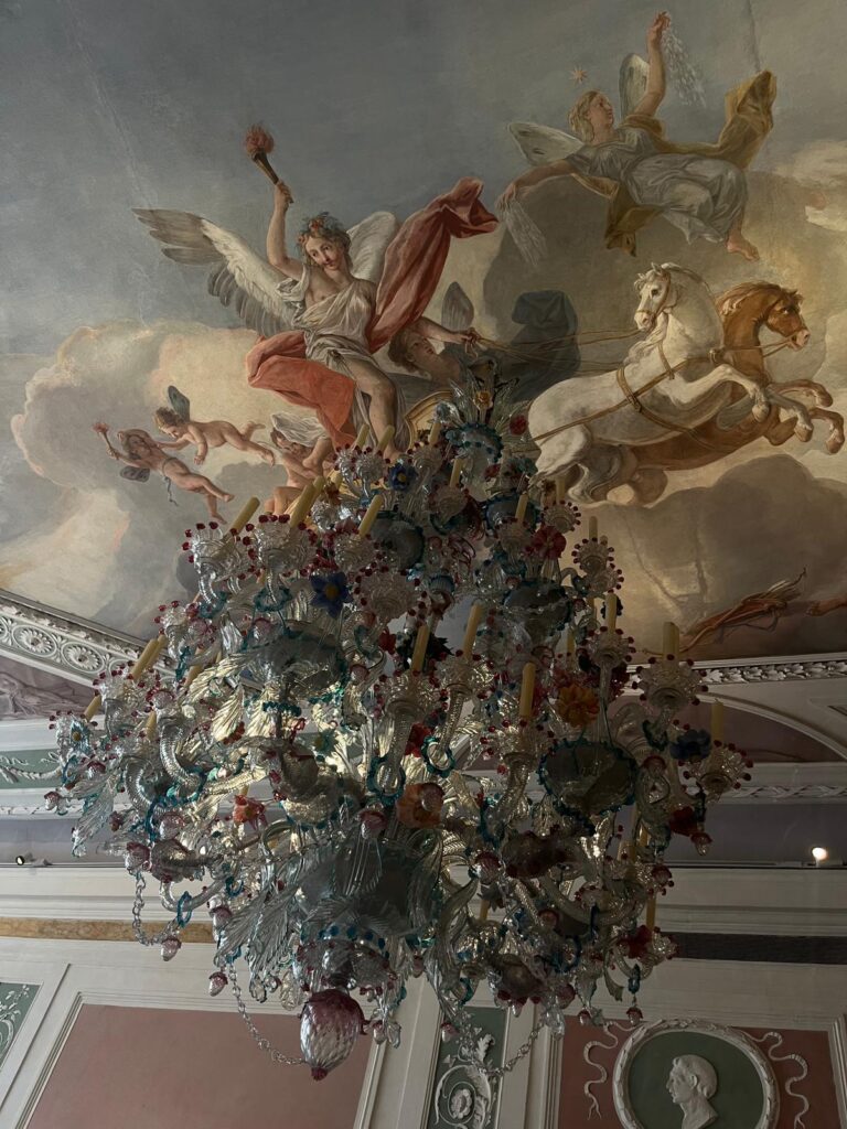 Fondazione Querini Stampalia, Venezia. il lampadario del Portego