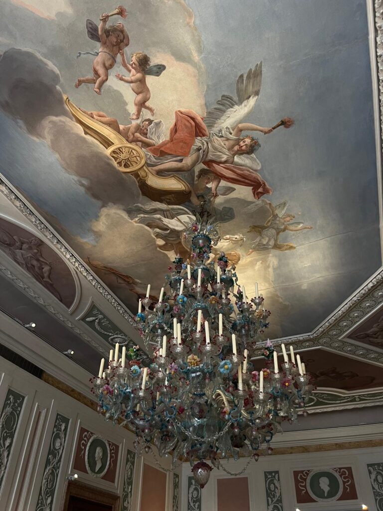 Fondazione Querini Stampalia, Venezia. il lampadario del Portego