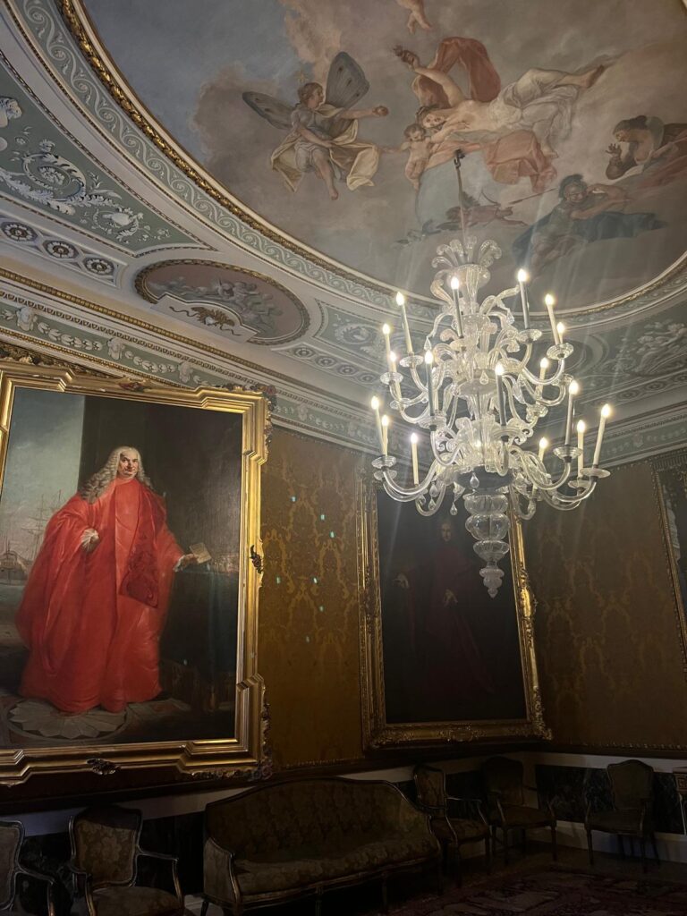 Fondazione Querini Stampalia, Venezia. salotto verde